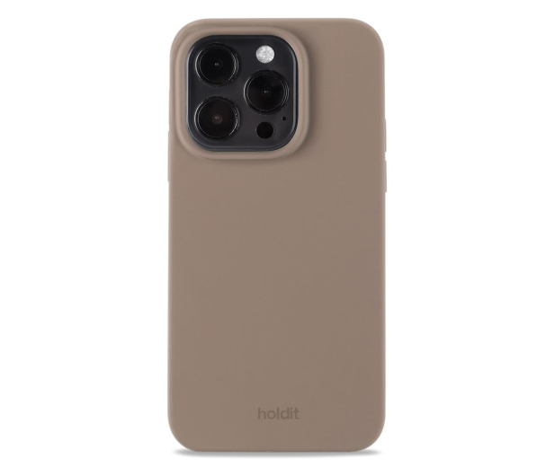 Holdit Silicone Case iPhone 14 Pro Mocha Brown 15577 - 1148627 - zdjęcie